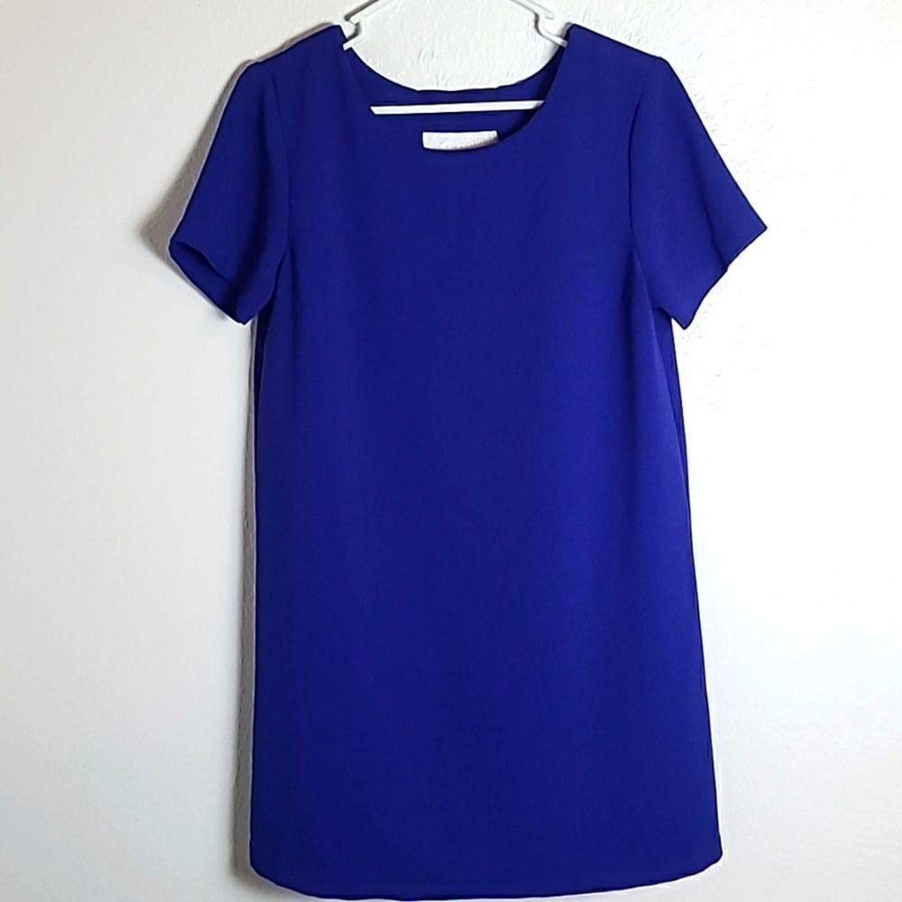 Bobeau Royal Blue Dress with Cut-outs in the Back, Size Small, NWOT